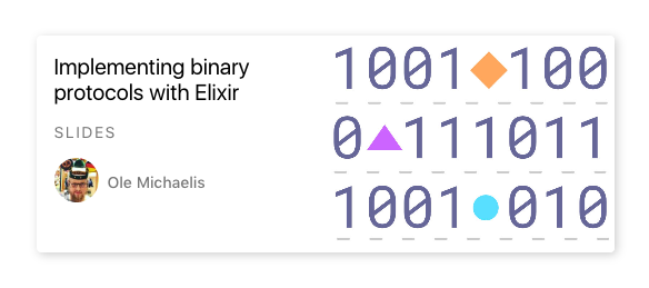 Screenshot showing dnstudy card for my binary parsing talk